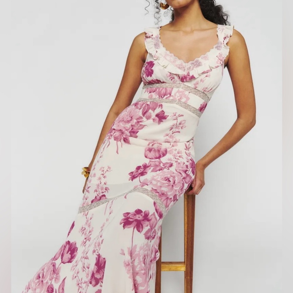 SALE! Reformation | Purdie Maxi Gown in Crista | Size S | Orig $428